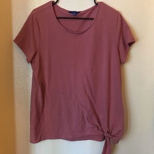 (5 for $25) Muave Side Tie Top